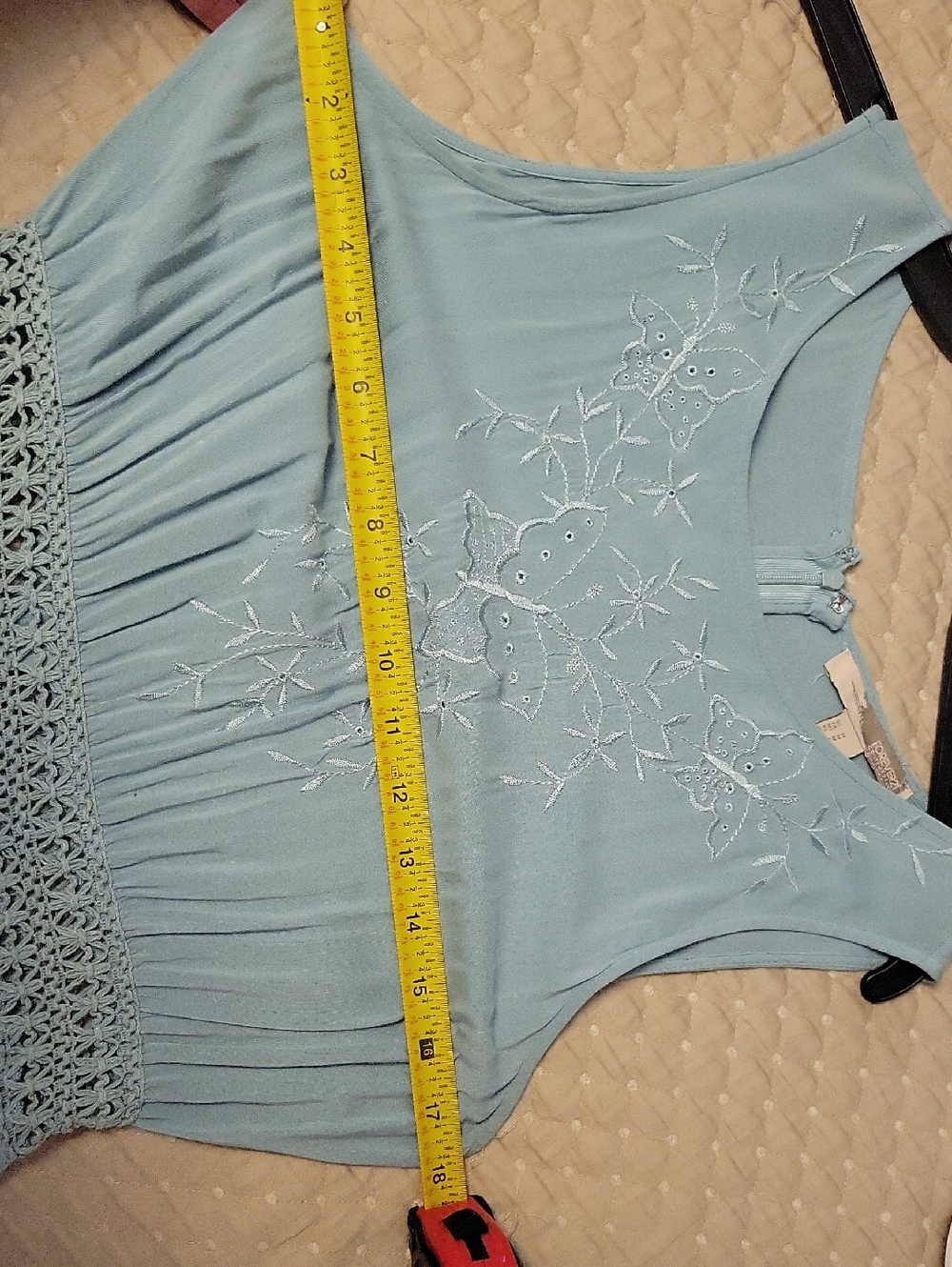 Gorgeous turquoise dress - Picture 9 of 9